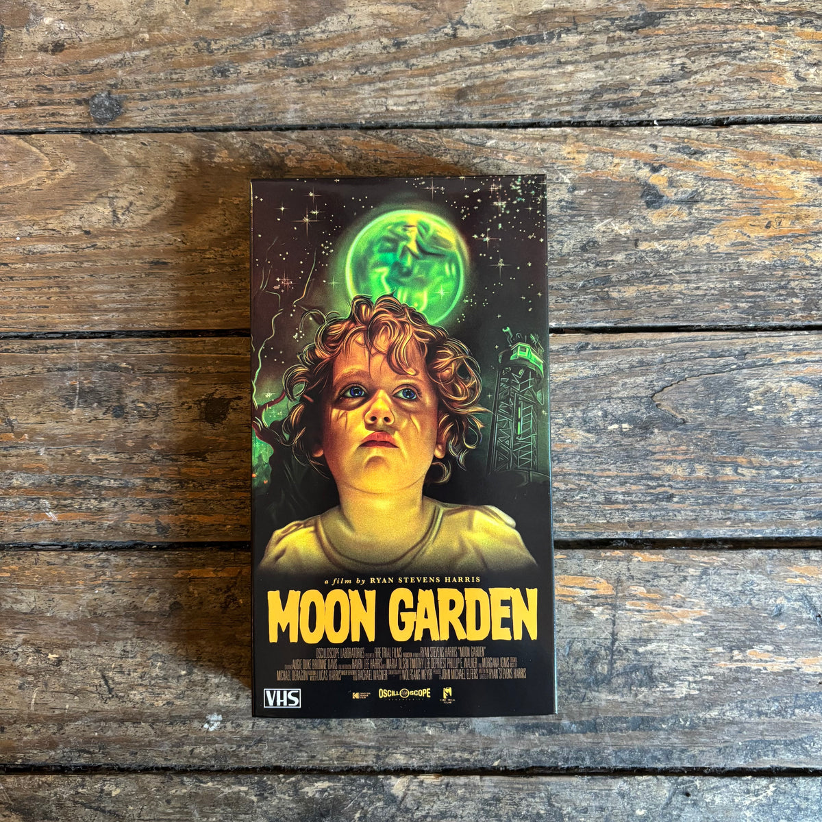 Moon Garden Limited Edition VHS – Oscilloscope Laboratories