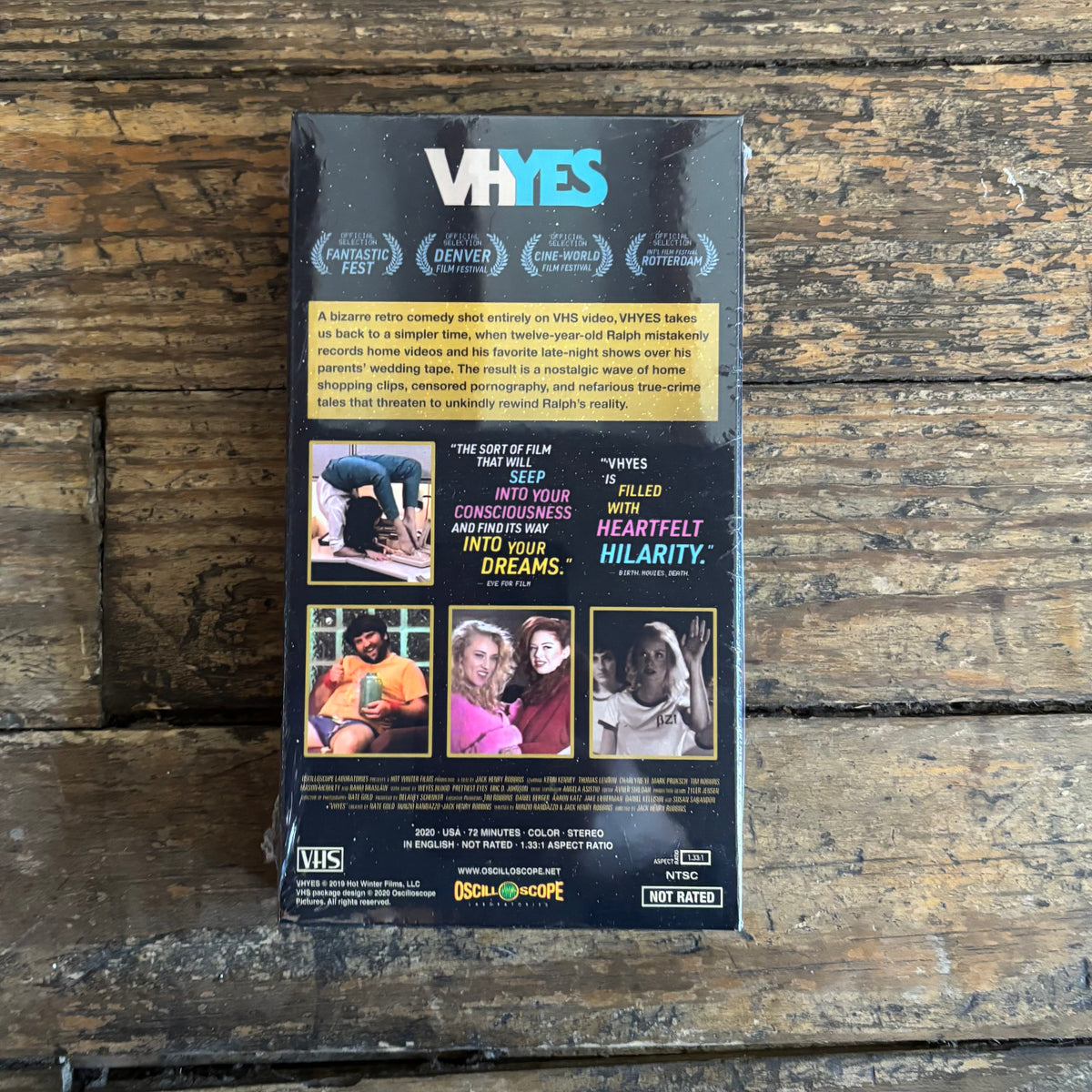 VHYes Limited Edition VHS – Oscilloscope Laboratories