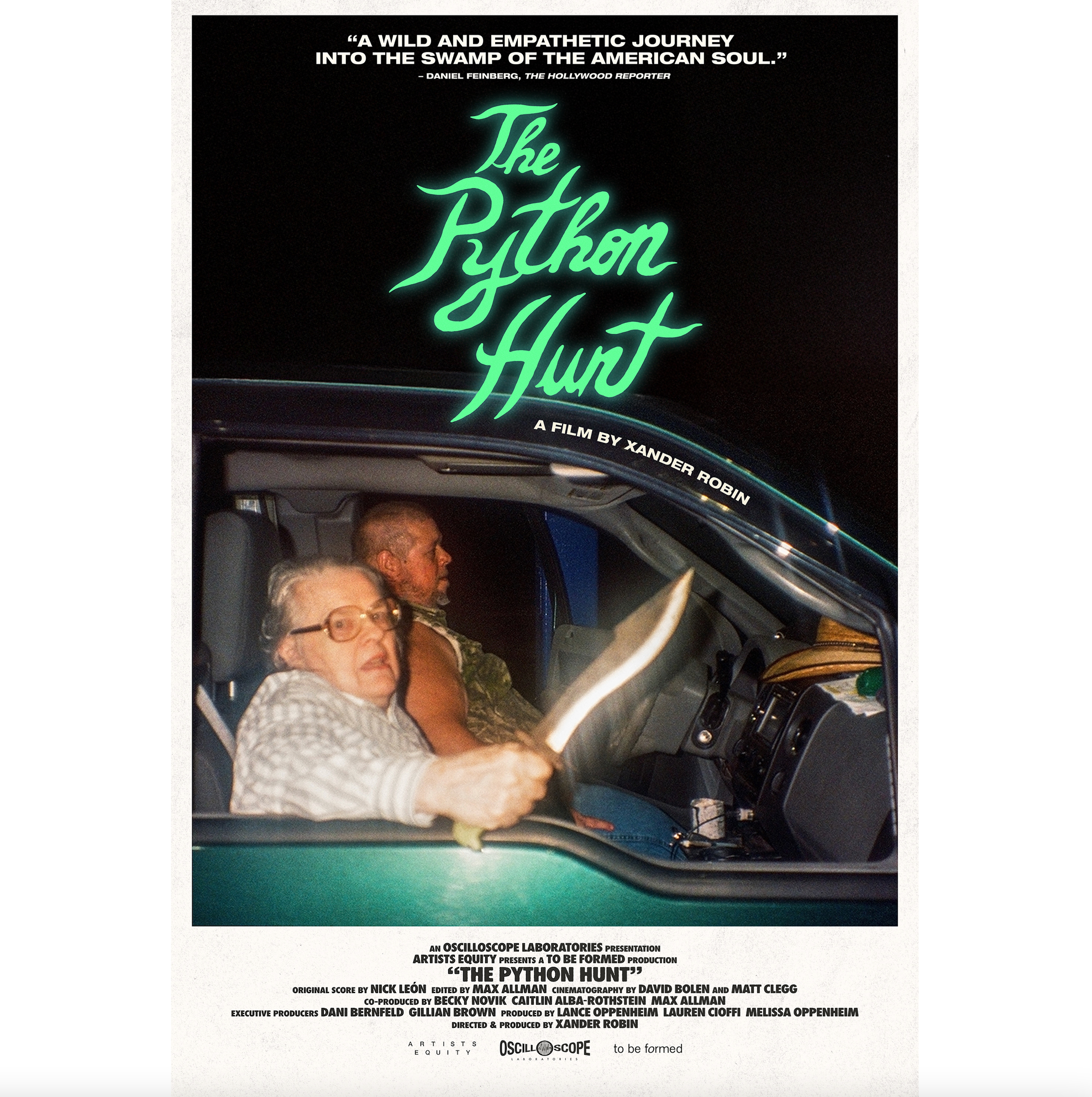The Python Hunt Poster – Oscilloscope Laboratories