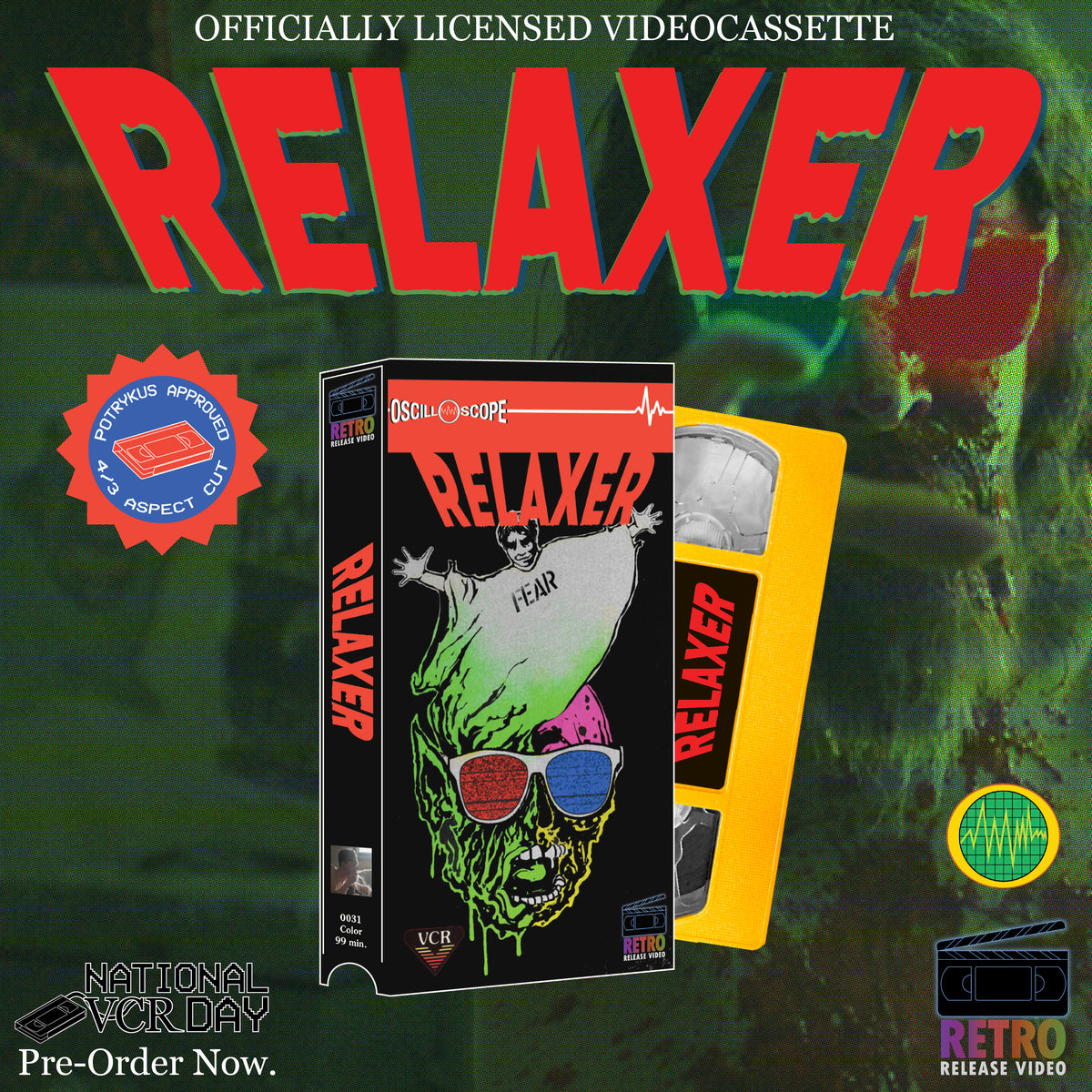Relaxer Limited Edition VHS – Oscilloscope Laboratories