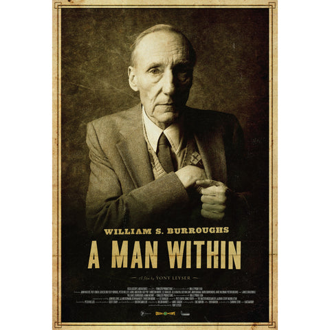 William S Burroughs A Man Within Poster