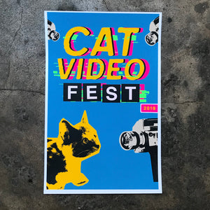 Cat Video Fest Screen Prints