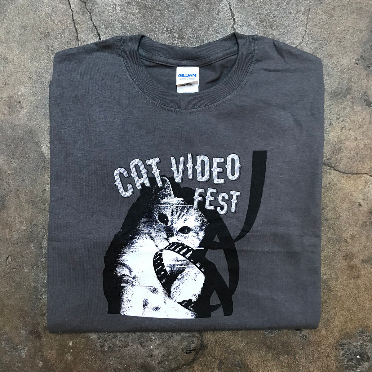 Cat Video Fest T-shirt – Oscilloscope Laboratories
