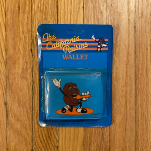 Vintage California Raisins Blue Wallet
