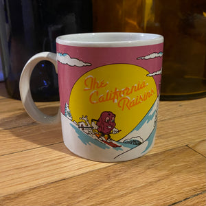 Vintage California Raisins Mug 1988