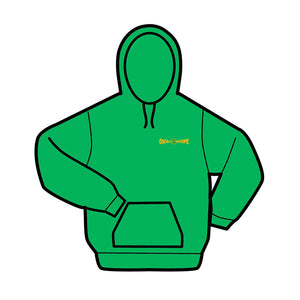 Oscilloscope Logo Green Hoodie